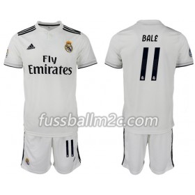 Fußballtrikots Real Madrid BALE 11 Kinder Heim Trikotsatz 2018-2019